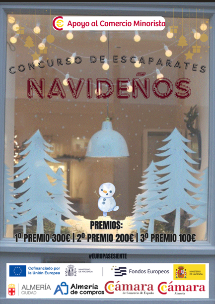 CONCURSO DE ESCAPARATES NAVIDAD ALMERÍA 2025